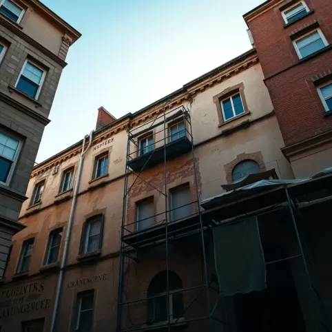 Remont elewacji kamienicy koszt