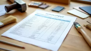 wzór kosztorysu remontu